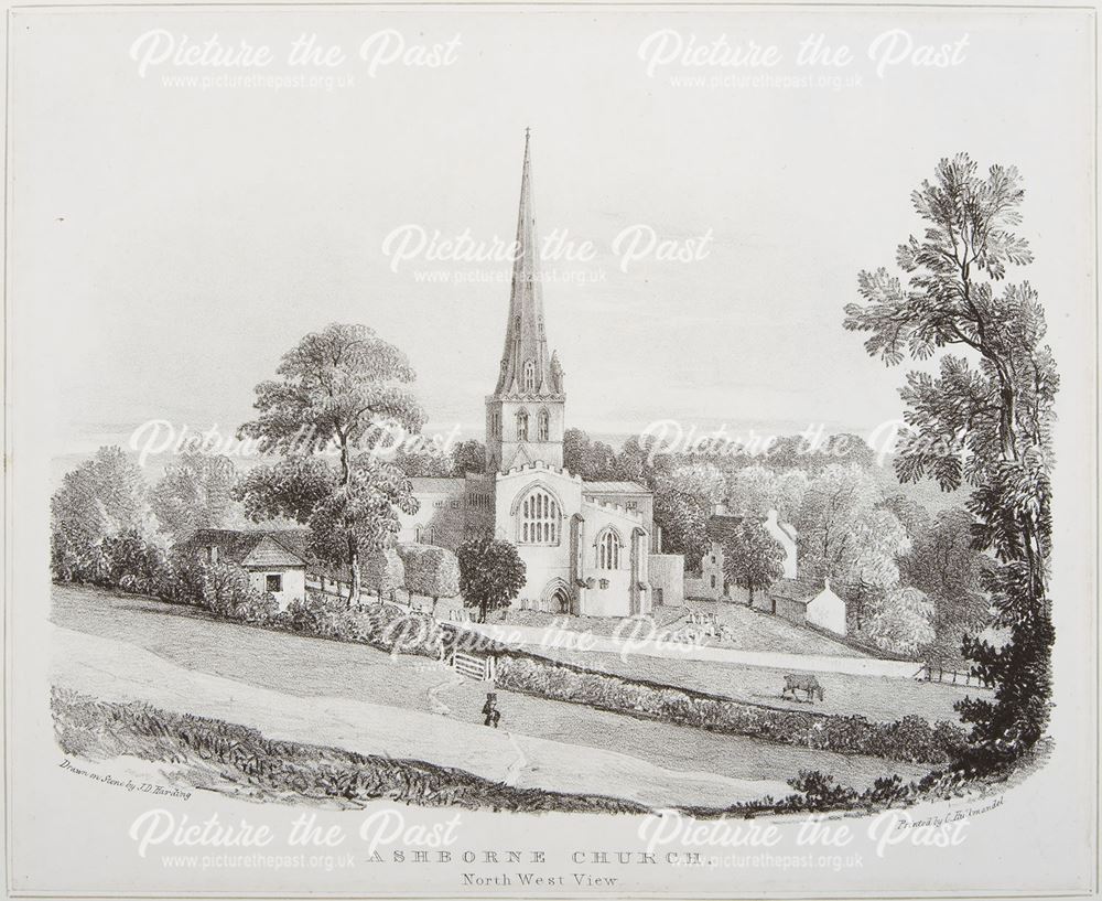 Ashbourne church North West view