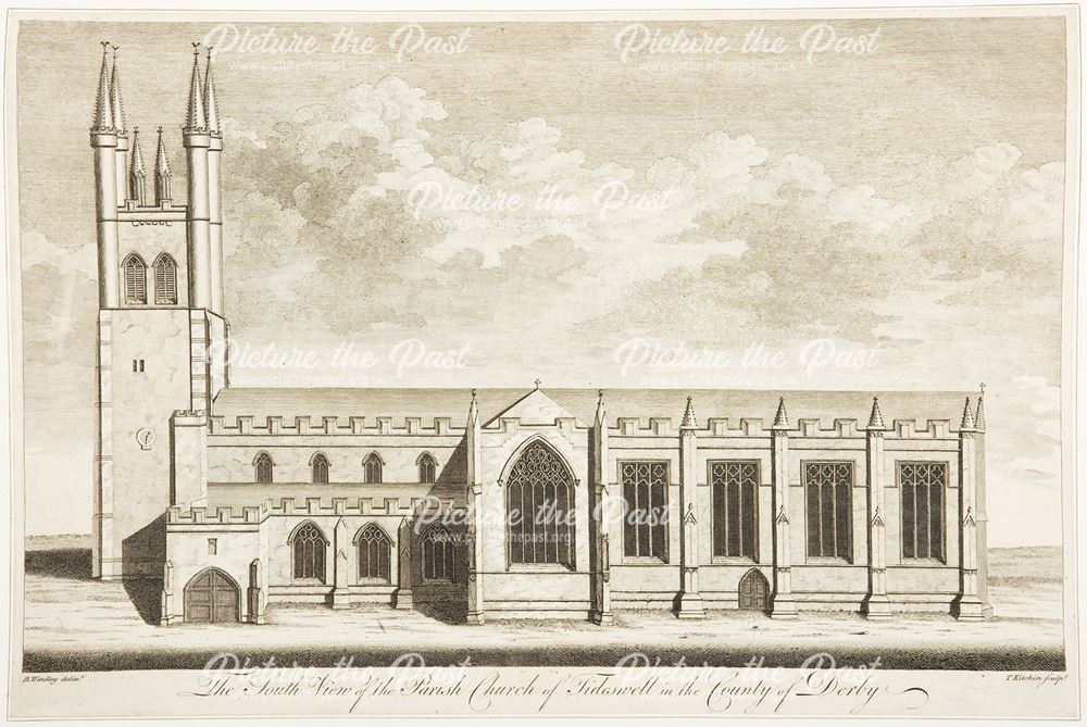 Tideswell church south view