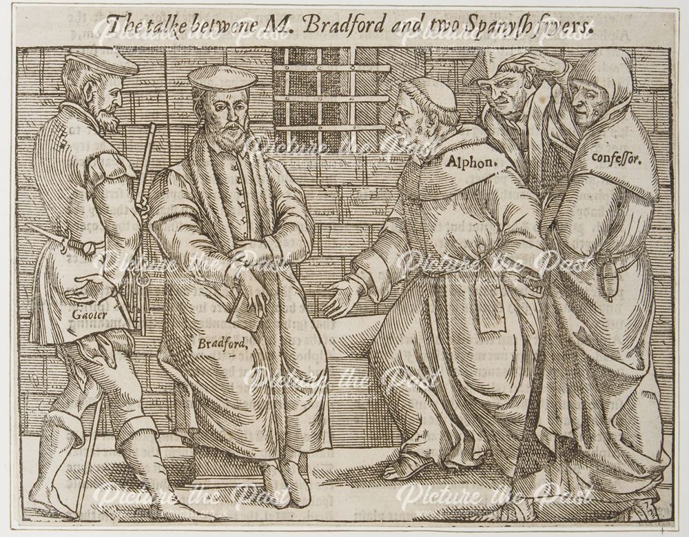 'The talke betwene M. Bradford and two Spanish fryers', 1600s