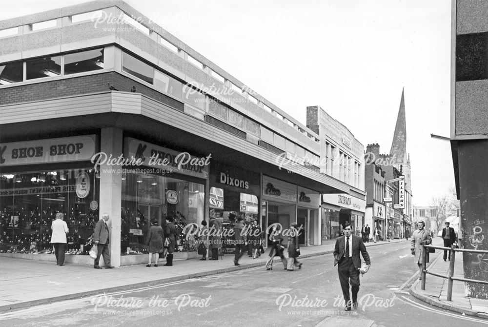 Burlington Street, Chesterfield, c 1978?