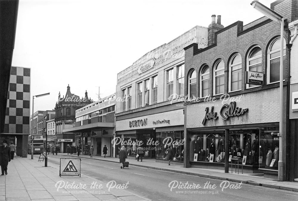 Burlington Street, Chesterfield, c 1978?