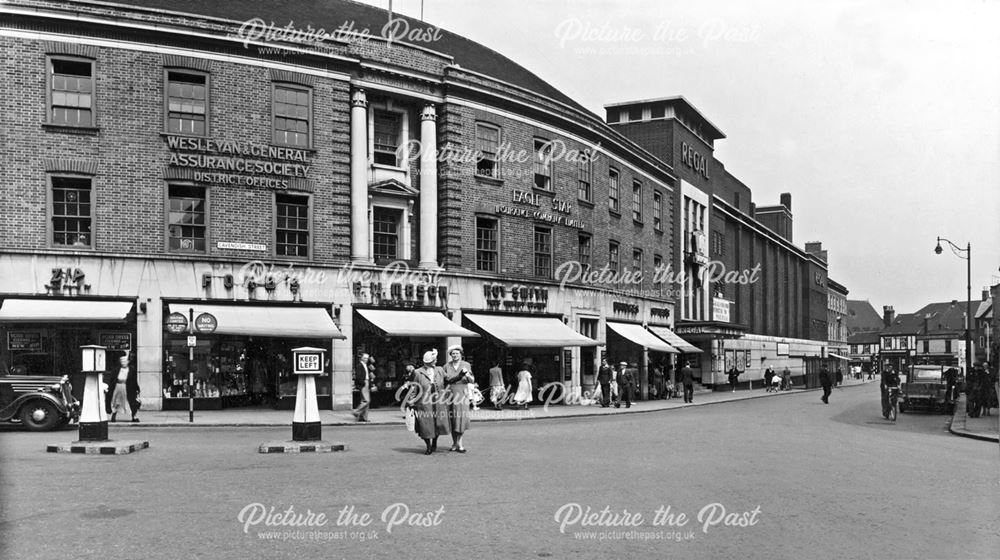 Cavendish Street, Chesterfield, 1952