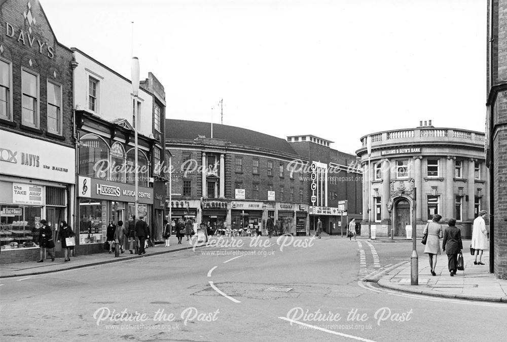 Cavendish Street - Stephenson Place, Chesterfield, 1978