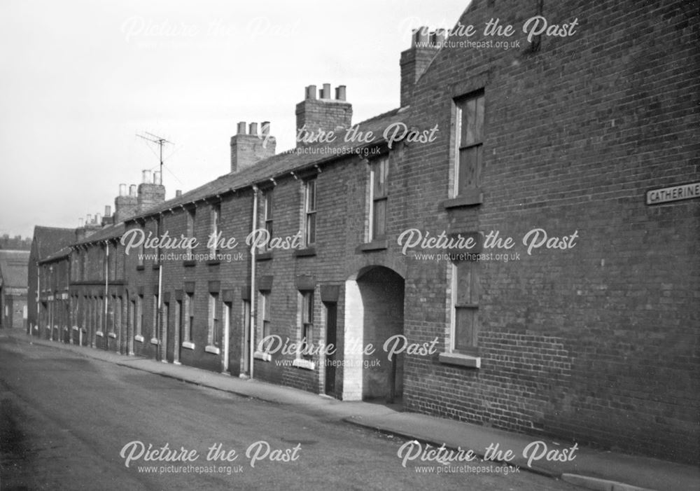 Catherine Street, Brampton, Chesterfield, 1971