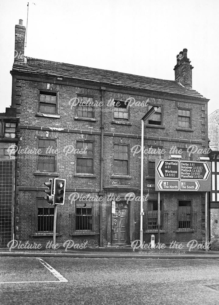 Scarsdale Brewery, St Mary's Gate, Chesterfield, c 1970?