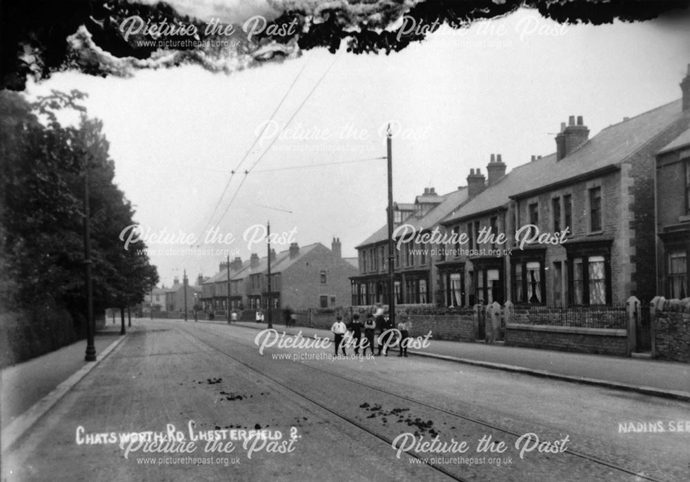 Chatsworth Road, Chesterfield, c 1900