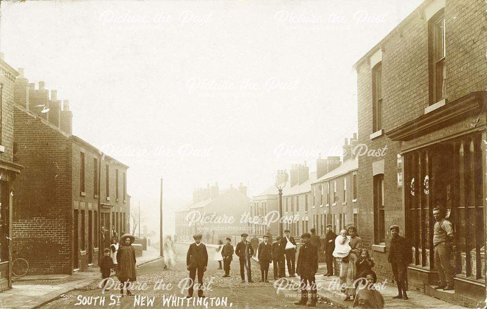 South Street, New Whittington, Chesterfield, 1909