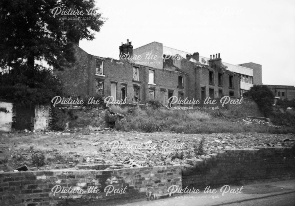 Eyre Street Demolition, Chesterfield, 1971