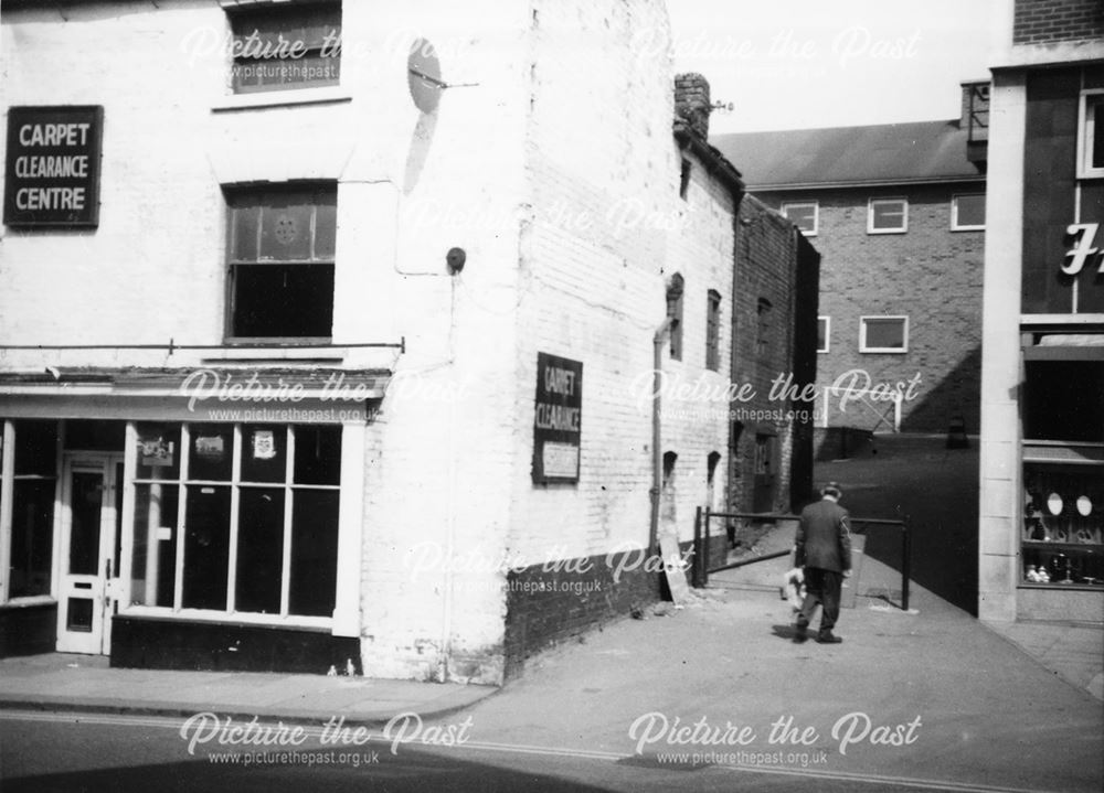 West Bars Shops before Demolition, Chesterfield, 1972