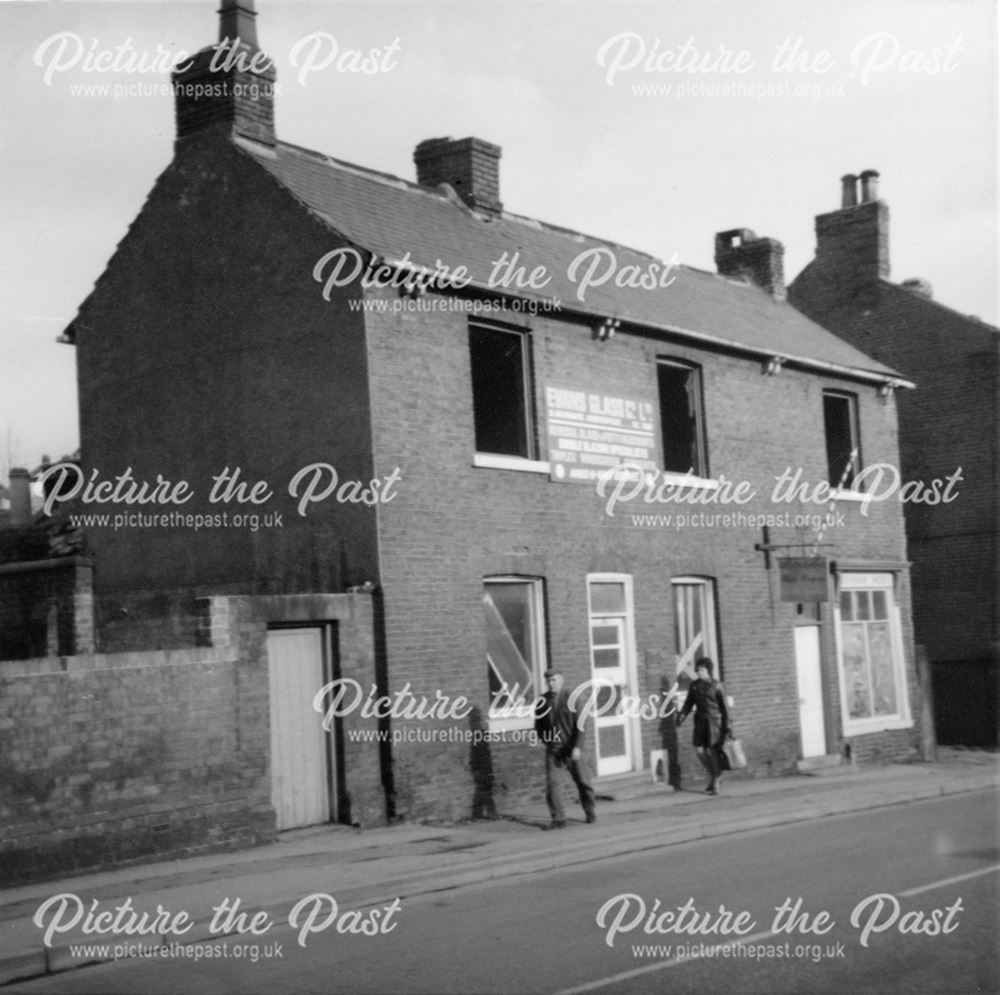 19/21 Saltergate before demolition, Chesterfield, 1974