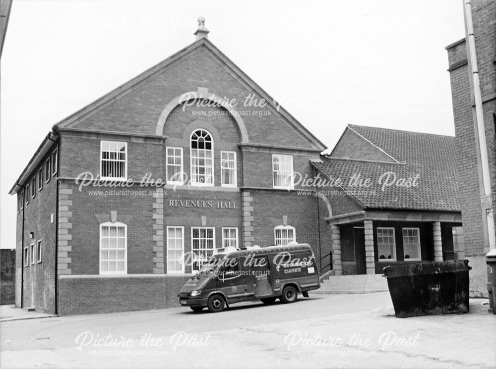 Revenues Hall, New Square, Chesterfield, 1989