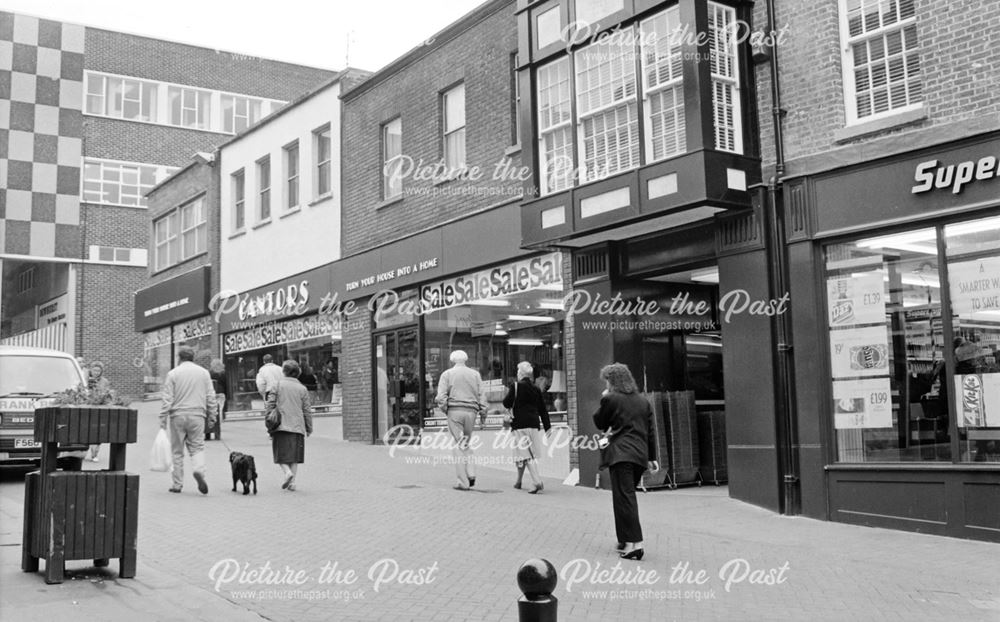 Lower Packers Row, Chesterfield, 1990