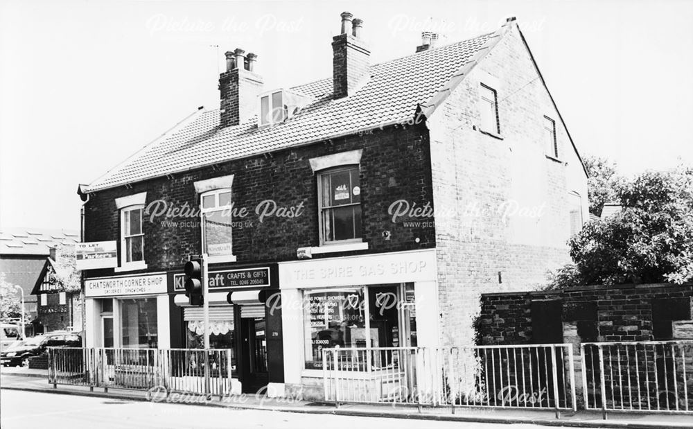 Shops on Chatsworth Rd, Chesterfield, 1994