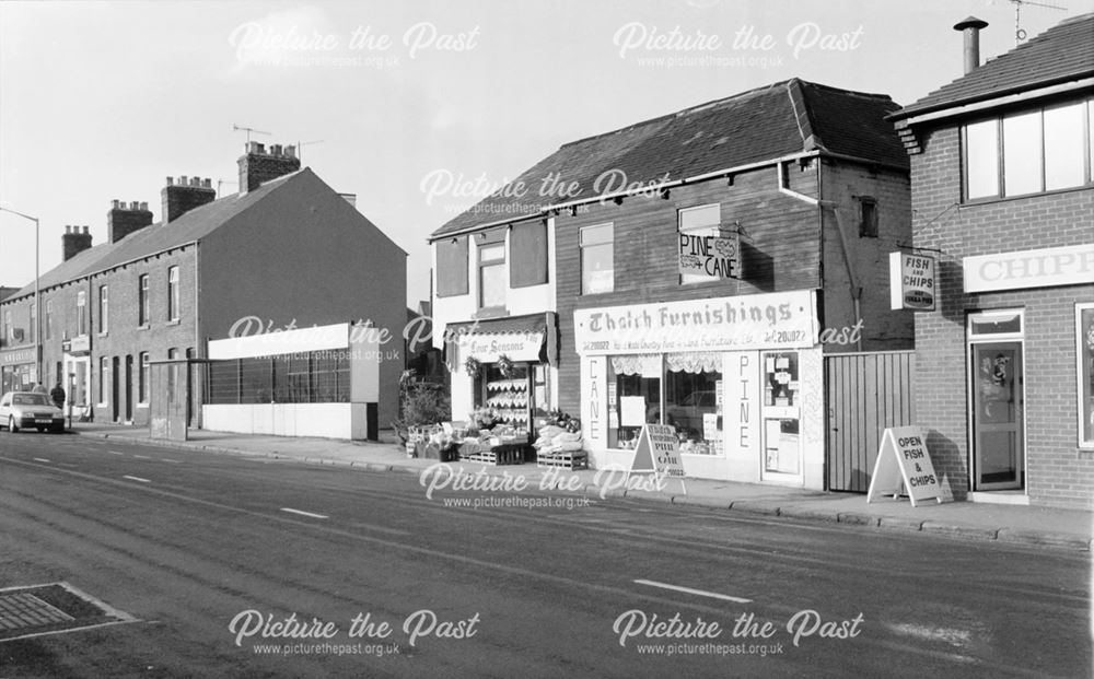 Shops on Chatsworth Rd, Chesterfield, 1994