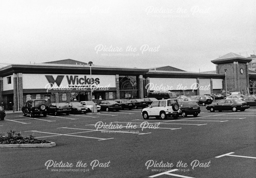 Retail Park, Wheatbridge Road, Brampton, Chesterfield, 1996