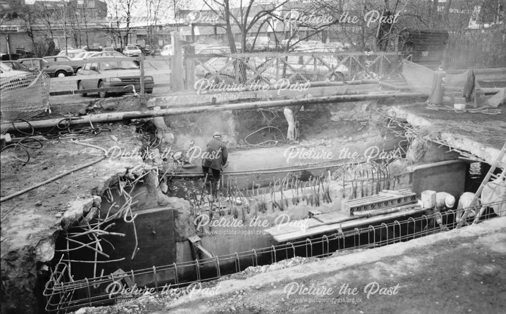 Replacement of Culvert at Boythorpe Road, Chesterfield, 1992