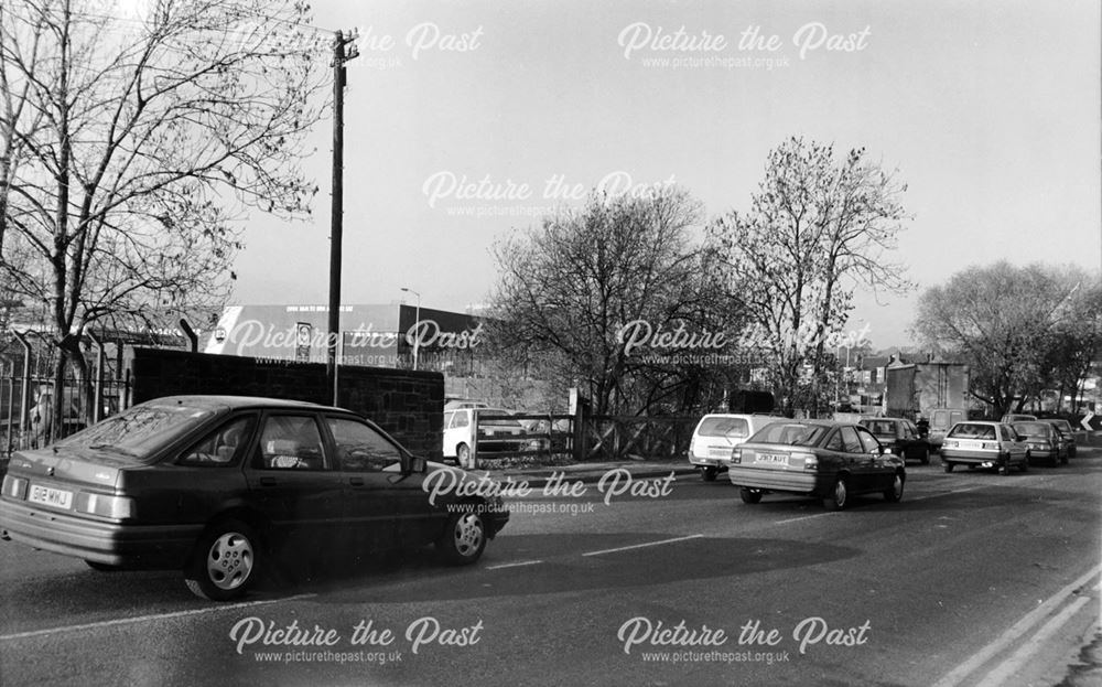 Boythorpe Road, nr West Bars Roundabout, Chesterfield, 1992