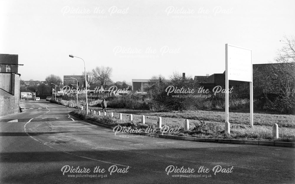 Furnace Lane towards Boythorpe Road, Chesterfield, 1994