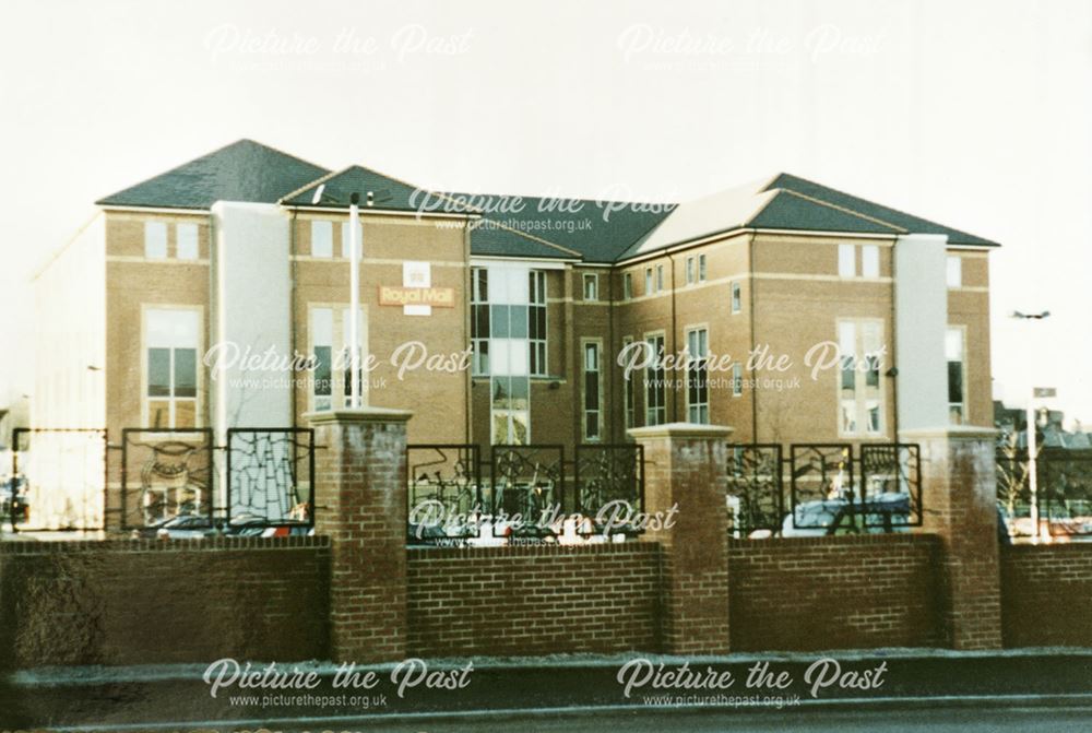 Royal Mail Offices, from Boythorpe Road, Chesterfield, 1997