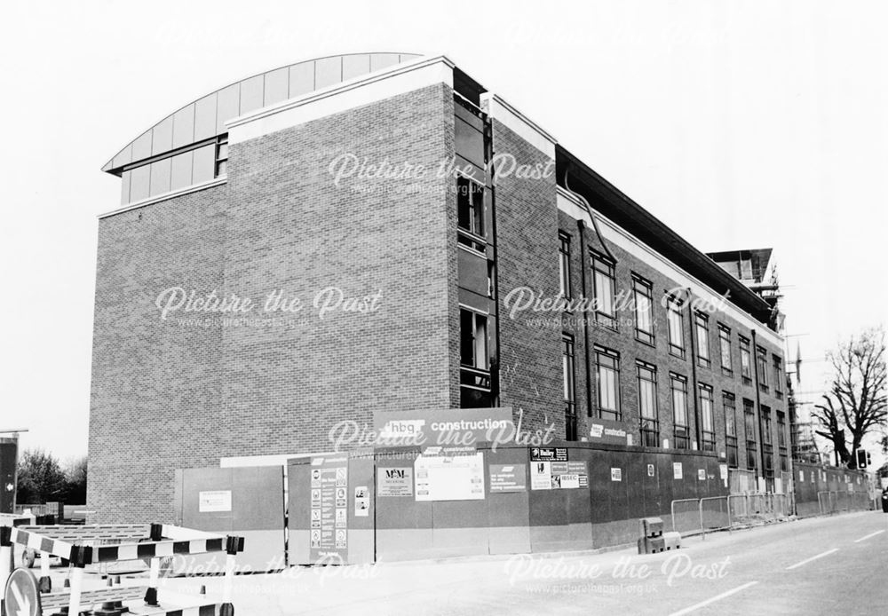 Construction of new Postal Finance Department, West Bars, Chesterfield, 1999