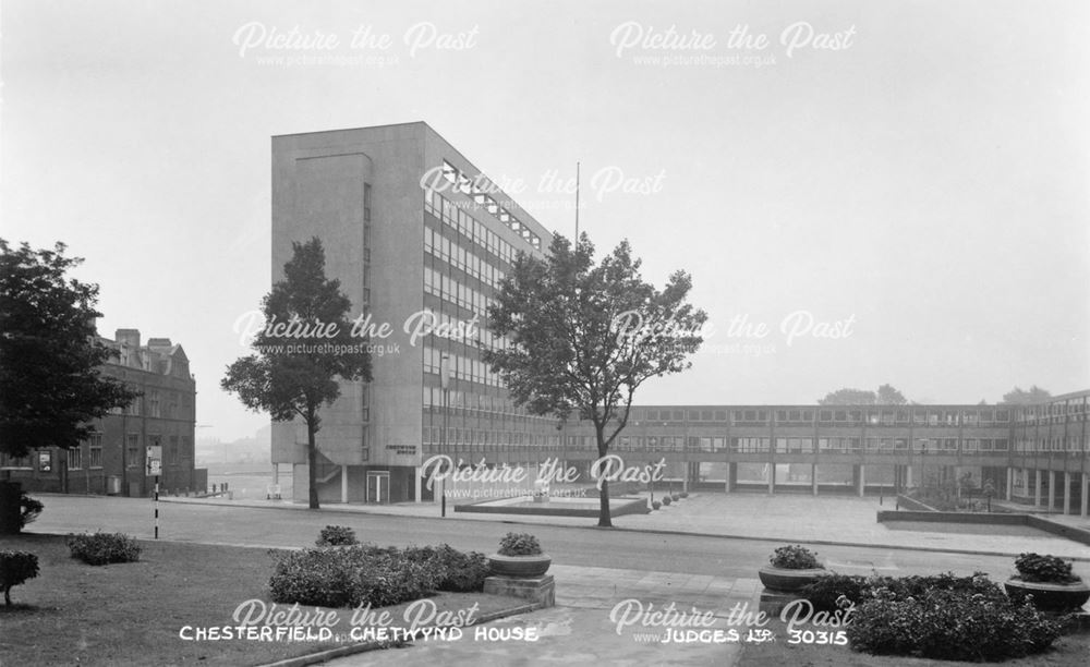 Chetwynd House (AGD - POST OFFICE), West Bars, Chesterfield, 1965