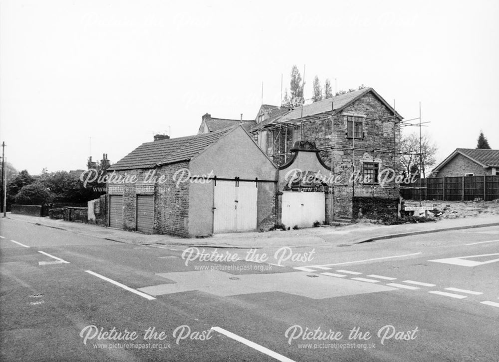 Bridge House Under Reconstruction, Ashgate Road, Ashgate, Chesterfield, 1988