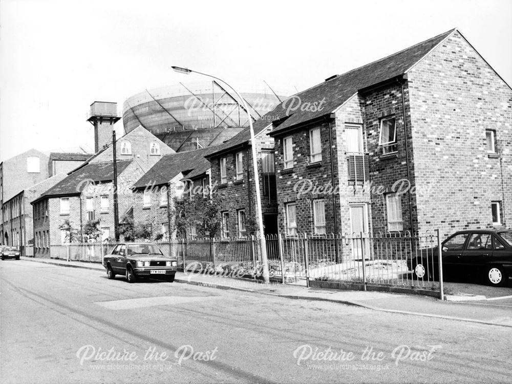 Robinson's Old Works, Chester Street, Brampton, Chesterfield, c 1989