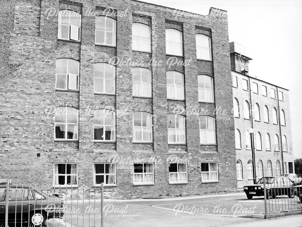 Robinson's Holmebrook Works, Chester Street, Brampton, Chesterfield, c 1989