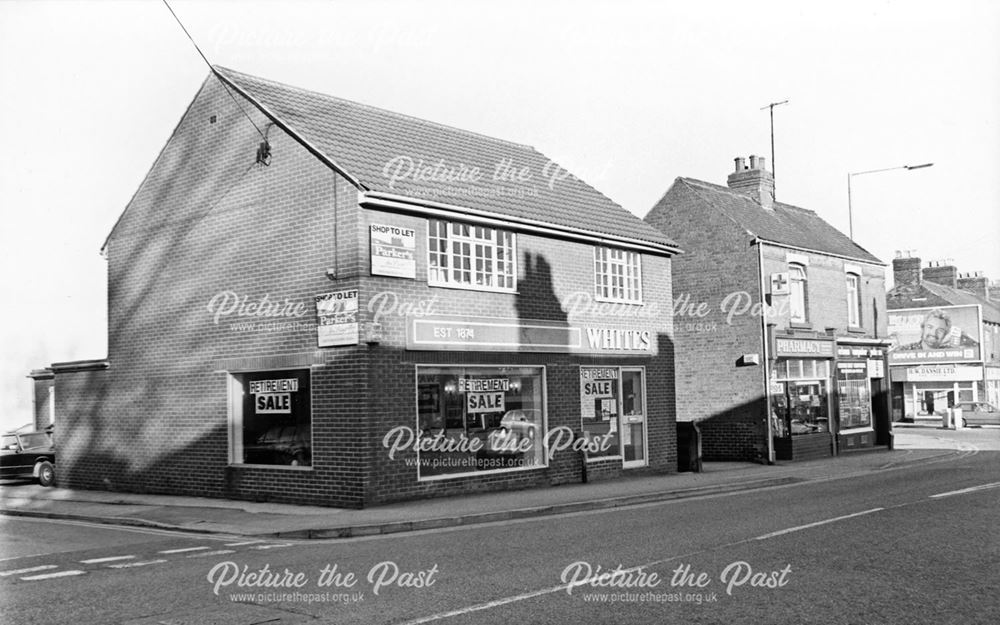 White's Furniture Shop, Chatsworth Road, Brampton, Chesterfield, 1994