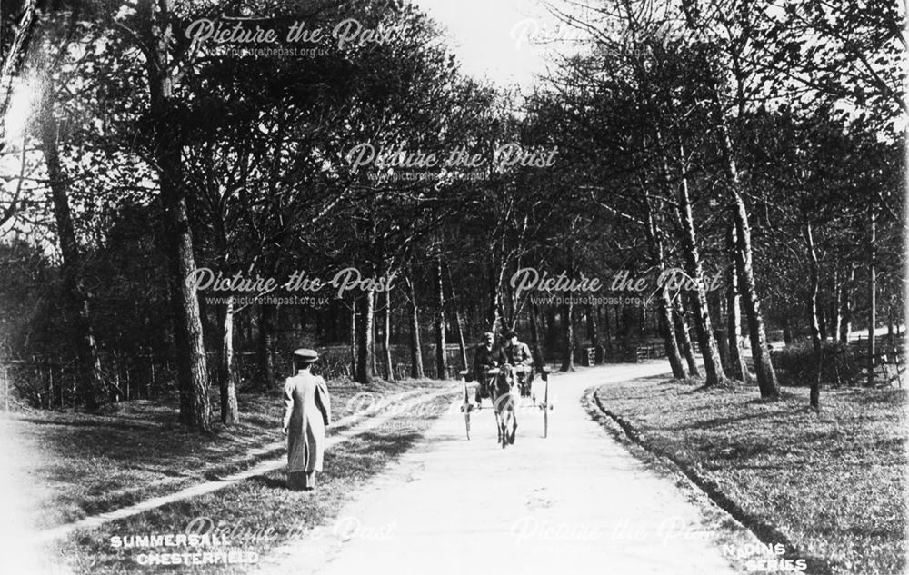 Somersall Lane, Chesterfield, c 1912