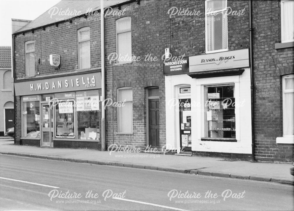 Shops, Chatsworth Road, Chesterfield, 1992