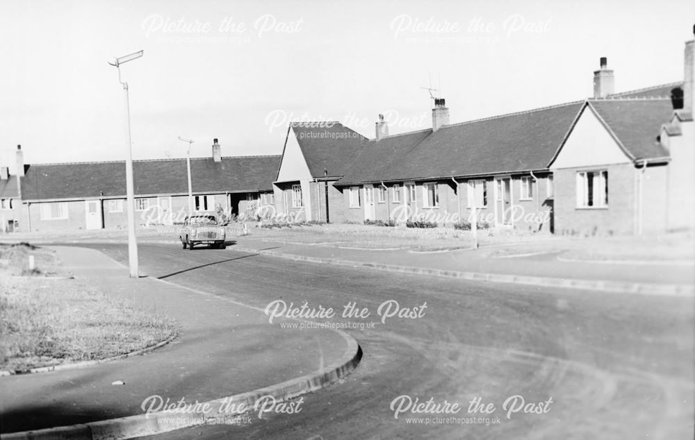 Monkwood Road, Newbold, Chesterfield, 1961