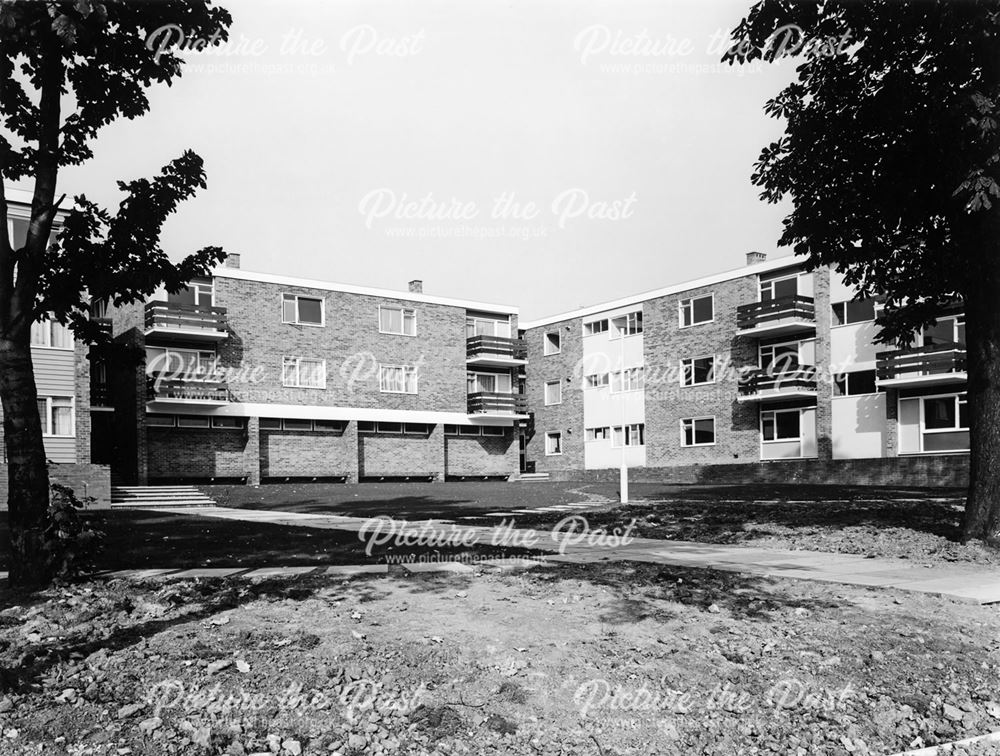 Willsersley Court, off Bowness Road, Newbold, Chesterfield, 1964