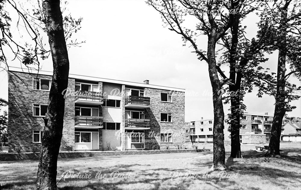 Willsersley Court, off Newbold Road, Newbold, Chesterfield, 1964