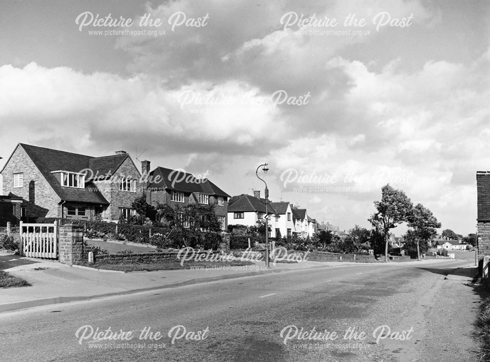 Newbold Road, Upper Newbold, Chesterfield, 1962