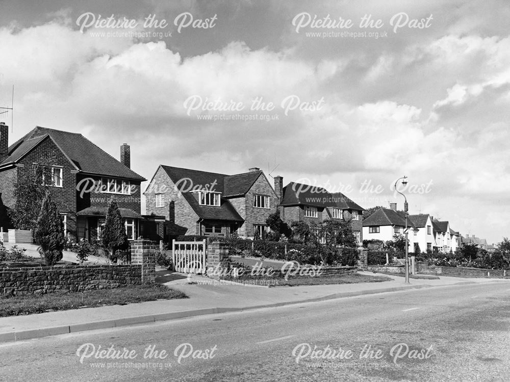 Newbold Road, Upper Newbold, Chesterfield, 1962