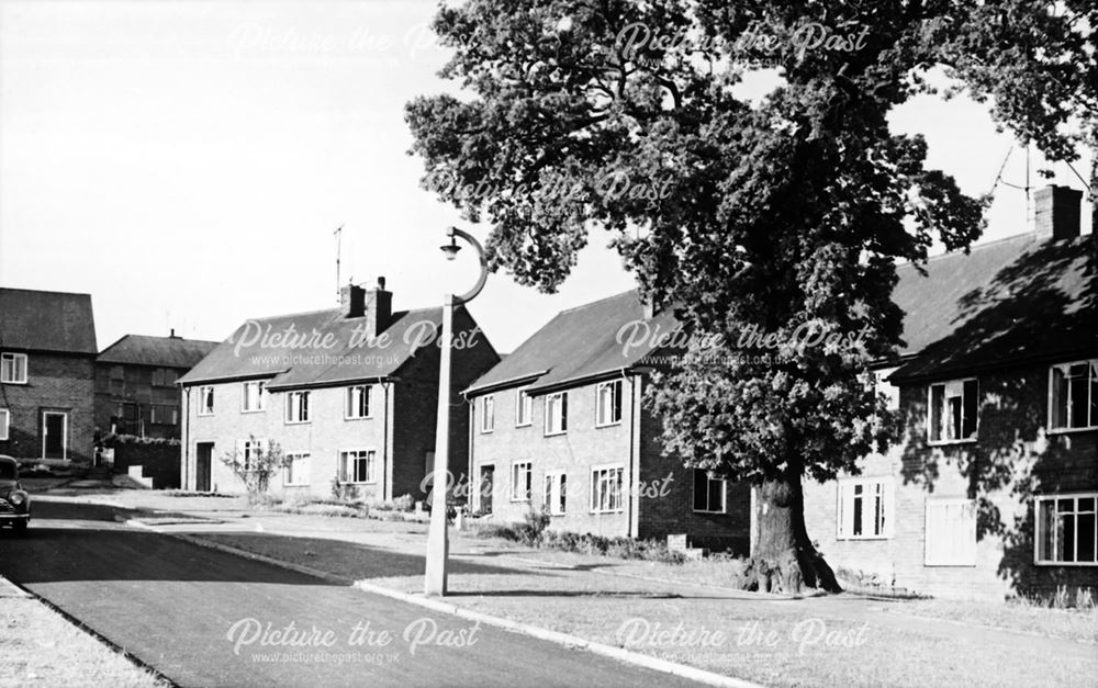 Cul-de-Sac off Kirkstone Road, Newbold Chesterfield, 1961