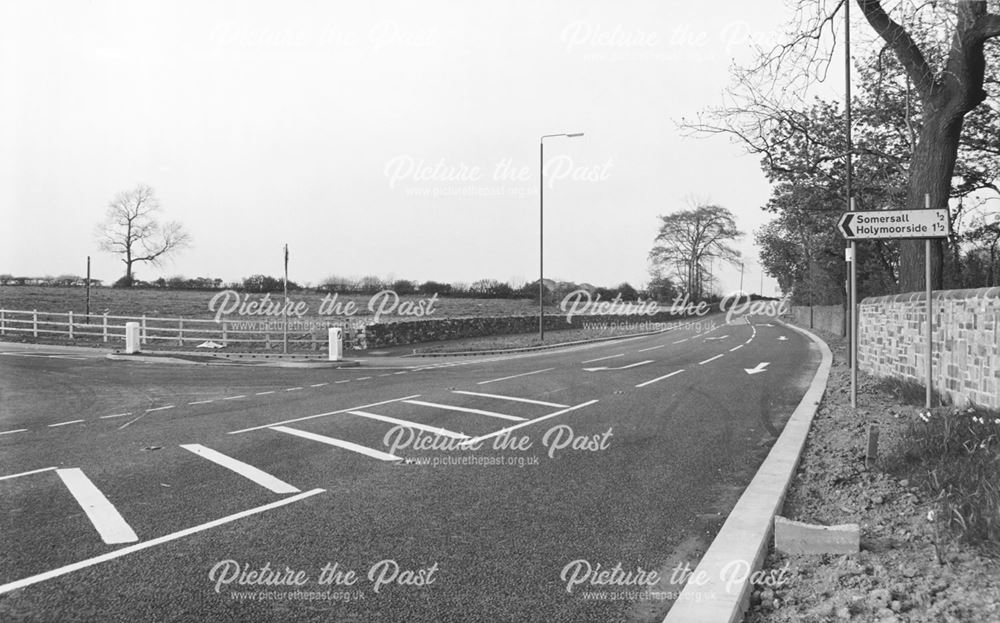 Walton Back Lane and Matlock Road Junction, Walton, Chesterfield, 1992