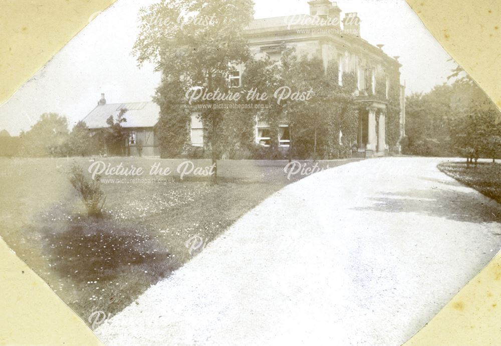 Sutton Rock House from Driveway, Sutton Scarsdale, c 1910