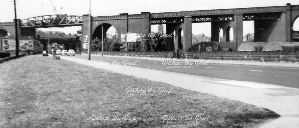 Horns Bridge, Derby Road, Chesterfield, c 1960