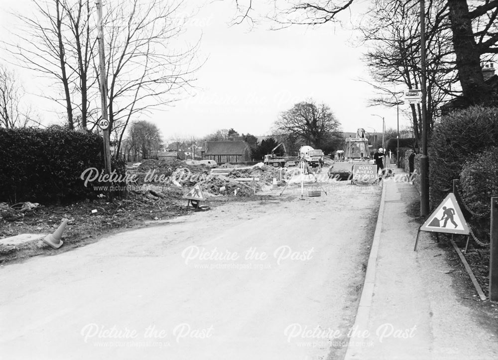 Walton Back Lane, Walton, Chesterfield, 1992