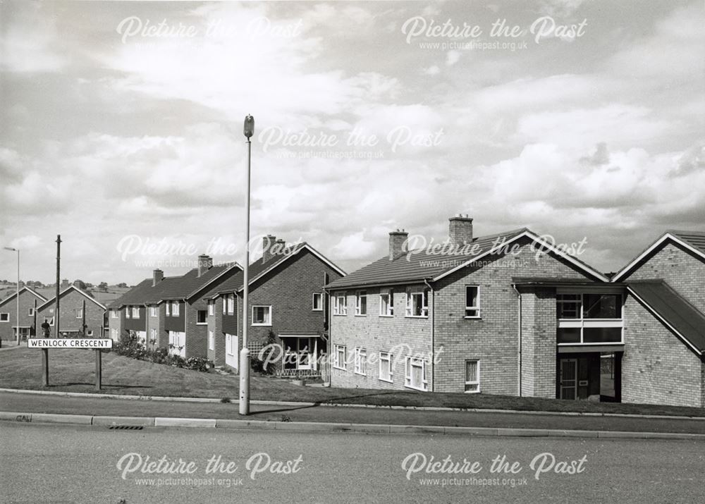 Wenlock Crescent, Loundsley Green, Chesterfield, 1966