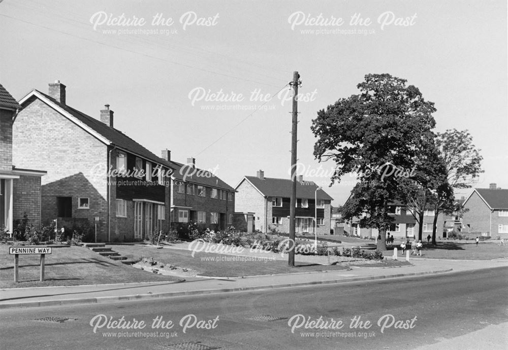 Pennine Way, Loundsley Green, Chesterfield, 1966