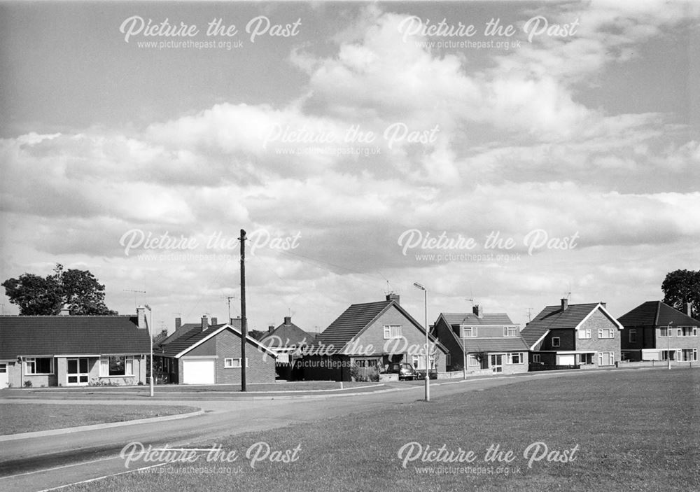 Mendip Crescent, Loundsley Green, Chesterfield, 1966