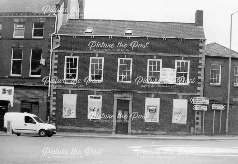 Junction of Sheffield Road and Newbold Road, Chesterfield, 2002