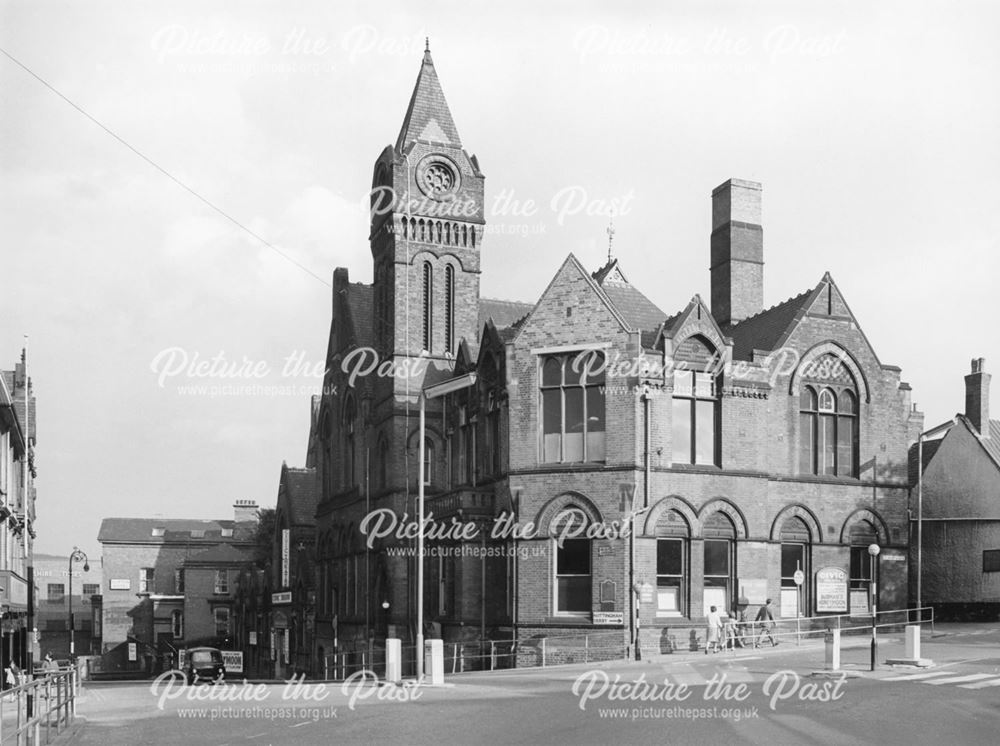 Stephenson Memorial Hall, St Mary's Gate, Chesterfield, 1966