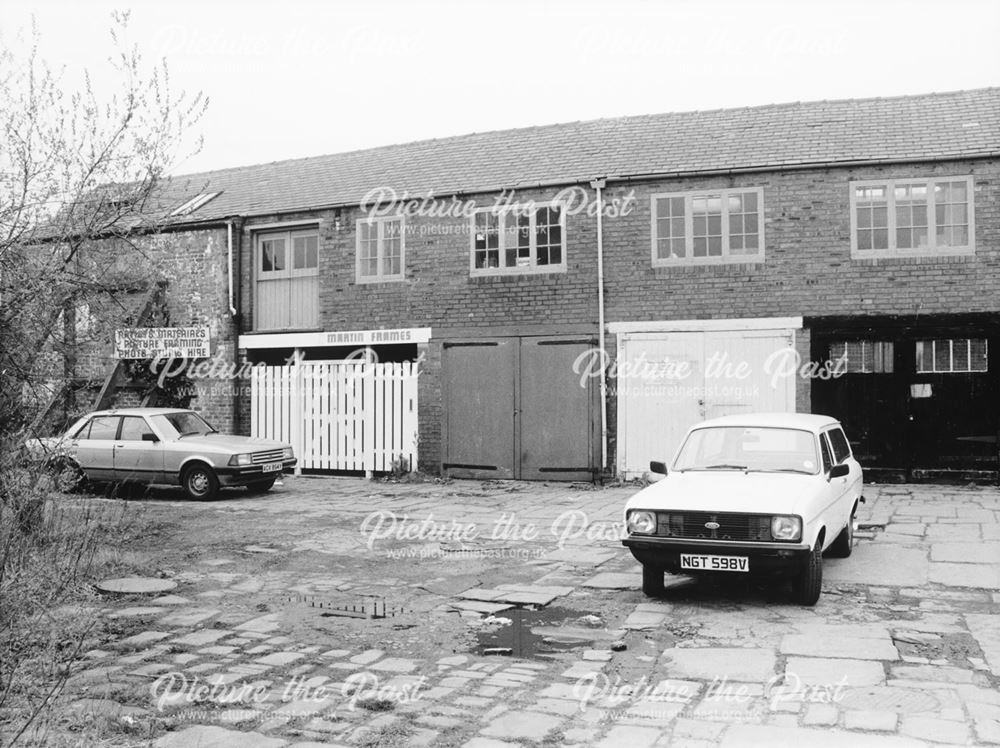 Rear of Vicar Lane, Chesterfield, 1989