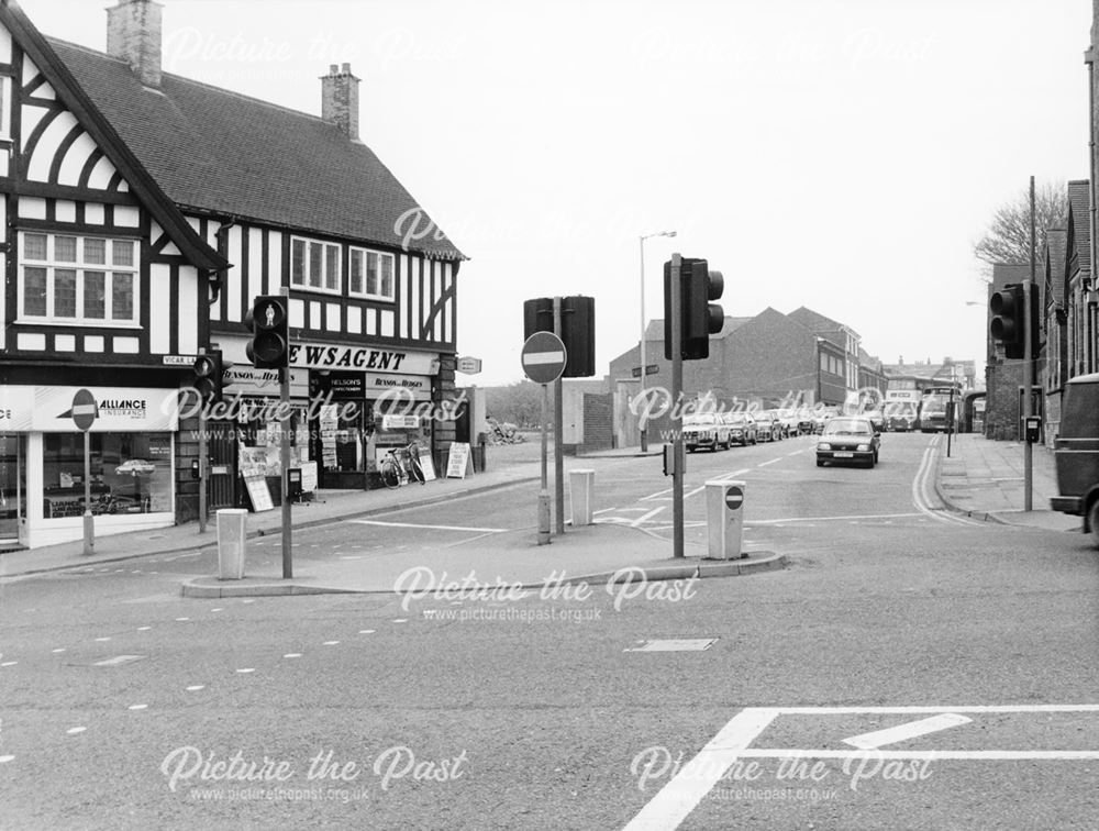 Vicar Lane After Demolition of Bus Station, Chesterfield, 1989