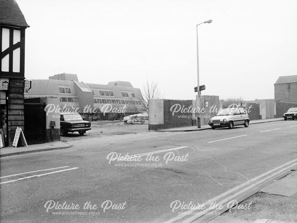 Vicar Lane After Demolition of Bus Station, Chesterfield, 1989