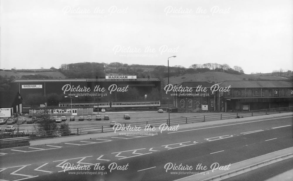 Railway Goods Yard, Corporation Street, Chesterfield, 1991